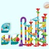 Roll Ball Track Building Blocks Colorful Stereoscopic Maze Stacking Toys