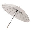 Large Umbrella Automatic Open 16 Ribs Waterproof with Cover Long
