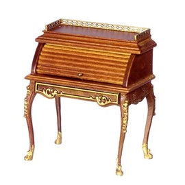 Aztec Imports, Inc. Dollhouse Miniature Belfort Roll-Top Desk