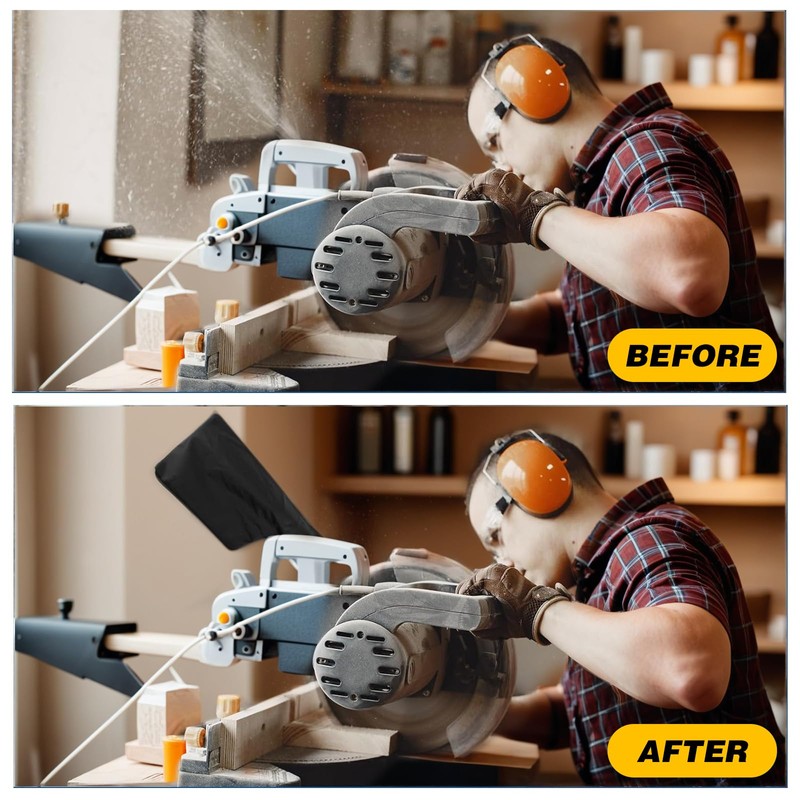 Dust Bag for Miter Saw 255 Model, Adjustable Bracket Size