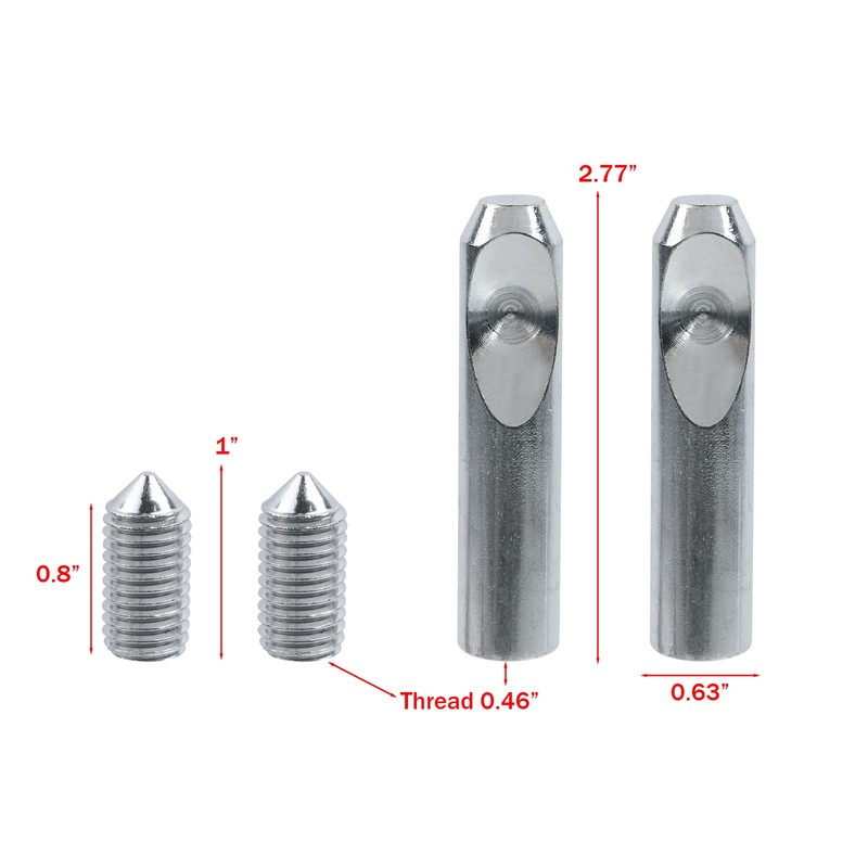 LC LICTOP Wall Hung Toilet Fixing Bolts Kit, Zinc Plated