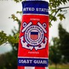 In the Breeze U.S. Coast Guard Windsock, 40-Inch,Red,Blue,White,6" W x