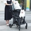 Beberoad Pets T1 Double Pet Stroller for 2 Small Dogs