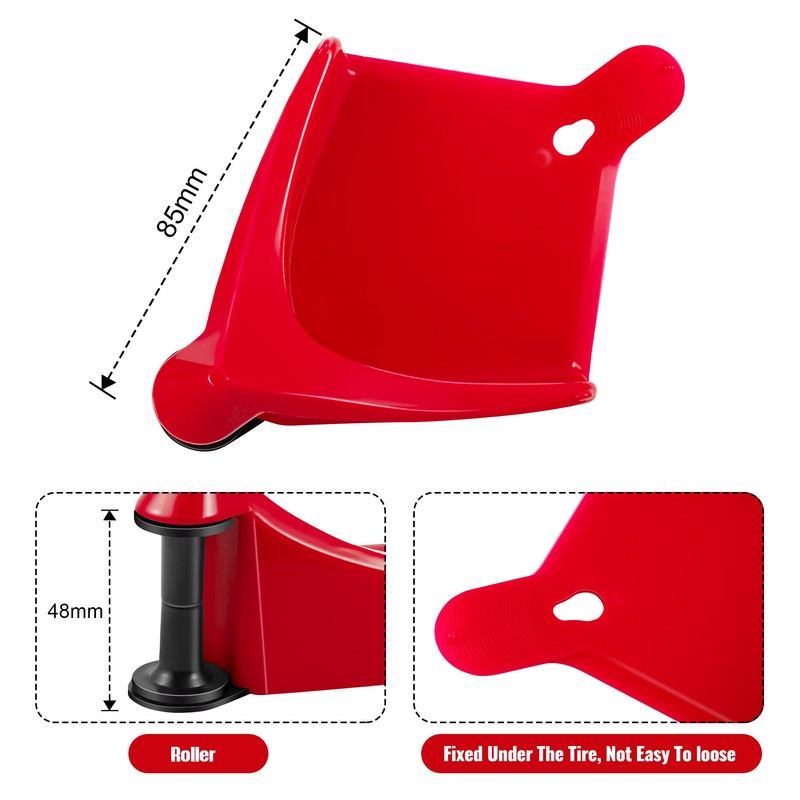4 Pcs Car Hose Guide, Tire Hose Roller for Car