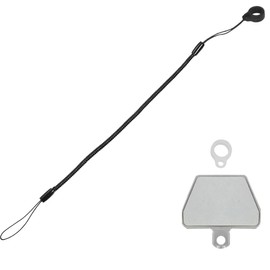 TECHGEAR Stylus Tether, 12" Retractable Spring Coil Strap (2x Loops) Elastic Lanyards, Universal Anti-Lost Bungee Cord for Touch Pens/Pencils, Secure Stylus to Tablet Case, Tablet Pencil Accessory