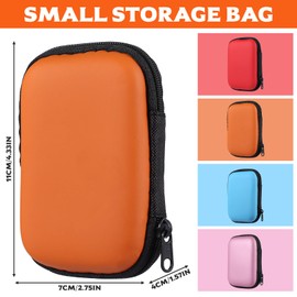 MeiHongJiaYe Pack of 4 Playing Card Box, Playing Card Case for UNO Card Box, Card Storage Box for UNO Extreme Card Game, Cabo UNO Flip Card Game Boxes (4 Colours, 11 x 8 x 4 cm)