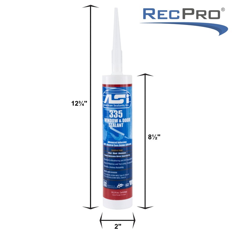 RecPro RV Window & Door Sealant | 10.2 fl. oz