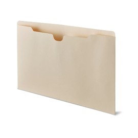Staples Reinforced File Jacket, Flat, Legal Size, Manila, 200/Carton (ST418210/TR41VS)