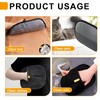 2 Stück Pet Hair Remover Handschuhe, 24x16cm Elektrostatische Fellpflegehandschuhe, Doppelseitige