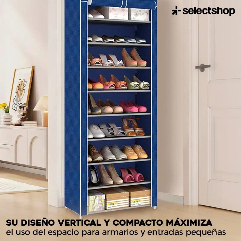 Mueble Zapatera Armario Organizador Repisa Armable Multiusos