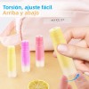 100pzs Tubos De Barra Labial De Labios Translúcidos De 5ml
