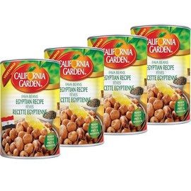 California Garden - Egyptian Style Fava Beans 16 oz (4 Pack)