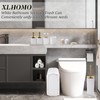XLHOMO Bathroom Accessories Set, 10 Pieces White and Gold Bathroom