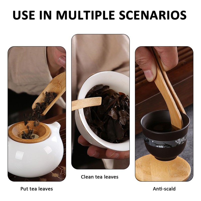 1 Matcha Blender, 5 Piece Wooden Tea Tools, Matcha Kit,