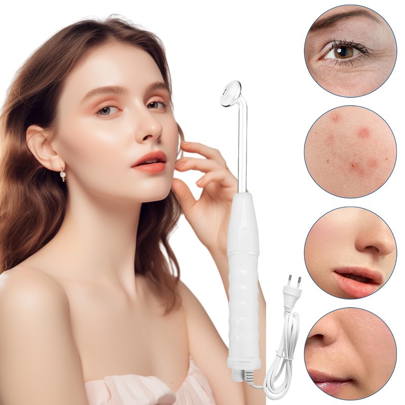 High Frequency Stick Face, Portable High Frequency Skin Tightening with