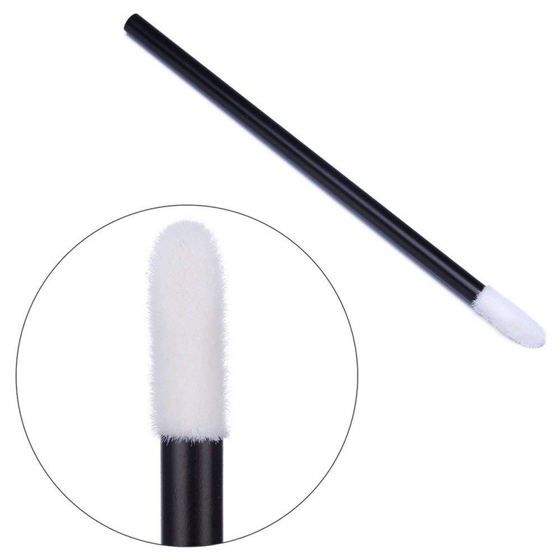 100pcs Disposable Lip Gloss Applicators Lipstick Wands Makeup Applicator Lip