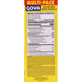 Goya Yellow Rice Mix Multi Pack, 21 oz, 2-Pack