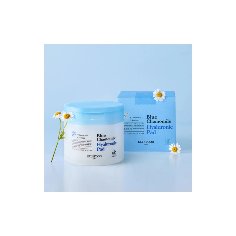 Skinfood [Skinfood]Blue Chamomile Hyaluronic Pad (70ea)