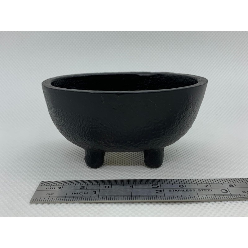 Oval Cast Iron Cauldron, Witches Cauldron, Great for Use with
