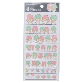 Little Twin Stars [Sticker Sheet] 4 Size Sticker 4 Size Sticker Sanrio