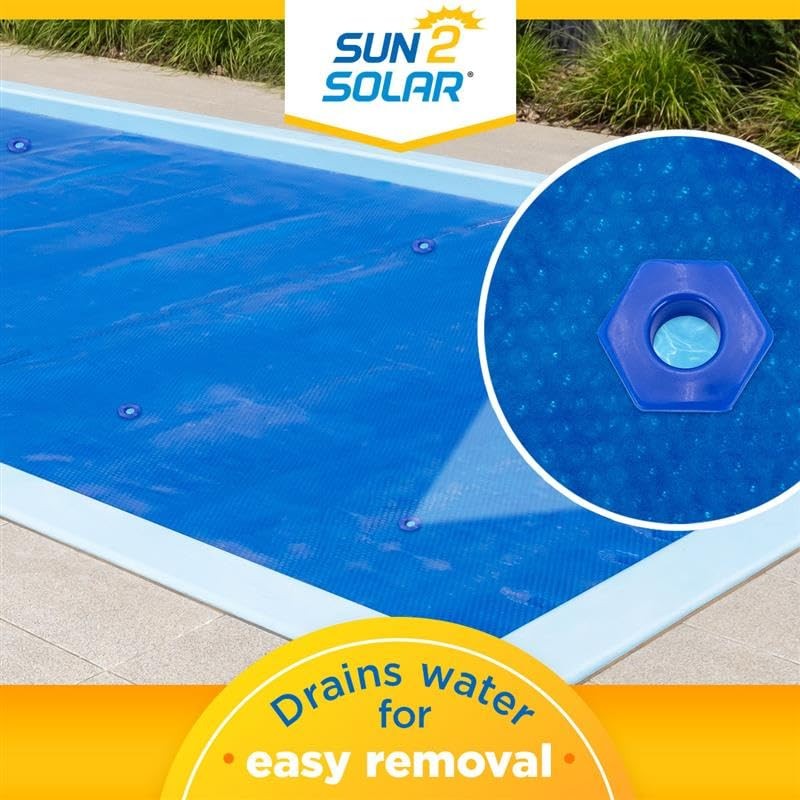 Sun2Solar Blue 6 ft x 6 ft Square Pool Solar