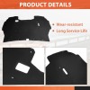 KOJEM Hood Insulation Pad Heat Shield Fit For 1992-1997 Ford