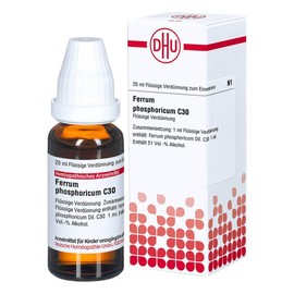 DHU Ferrum Phosphoricum C30 Dilution, 20 ml Solution