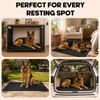 Chew Proof Dog Crate Pad, Waterproof, Tear-Resistant, Reinforced Stitching