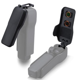 K&F Concept Gimbal Lens Protective Cover Compatible with DJI Osmo Pocket 3 Accessories, DJI Pocket3 Camera Cap Screen Lens Guard Soft Inner Hard Case, Quick Open/Close with Compact Design