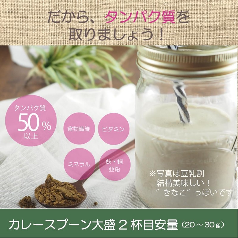 非加熱ヘンププロテインパウダー (400g/2Kg) 純度100％ 麻 ボタニカル ノンフレーバー ビーガン たんぱく質 タンパク質 (400g,