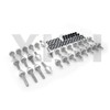 XKH- Motorcycle Silver Motorcycle Spike Fairing Bolts Compatible with 2001