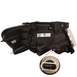 HEADLIGHTSDEPOT Headlight Compatible With Ford Explorer And Explorer Sport Trac Halogen Headlamp Right Hand Passenger Side