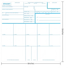 30 Pack FD-258 Fingerprint Kit - Includes Reusable Ink Pad, Instructions, Newest Version (11-1-20) for Fingerprinting SBR & More