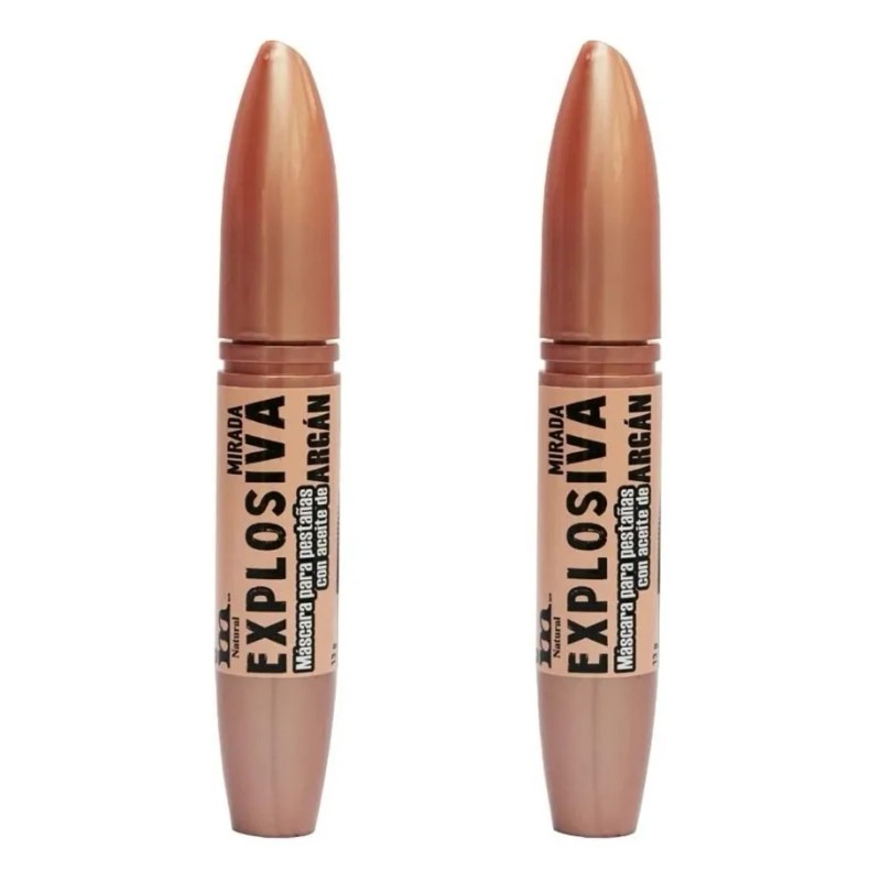 2pack Mascara Pestañas Mirada Explosiva Im Natural Longitud Color Negro