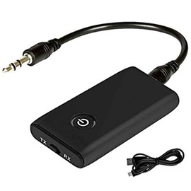 Bluetooth Adapter Audio 5.0,2 in 1 Mini Wireless Sender Empfänger, Bluetooth Transmitter Adapter and Receiver für Kopfhörer HiFi Lautsprecher Radio Auto TV PC Laptop Tablet MP3 /MP4