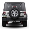 iPick Image Made for Jeep in 3D Dark Gray Letters