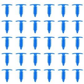 Queekay 50 Pcs Honeycomb Pins for Laser Cutting 7.5-8 mm Laser Honeycomb Bed Hold Down Pin Machine Fixing Needle Working Table Cutter and Engraver Machine Accessories (Blue)