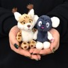 Niki WF24 Lemur Luffy Key Chain 3.9 inches (10 cm)