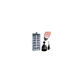 Ultra Soft Gel Tips Puntas De Uñas Extra Cortas 120pzas
