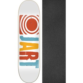 Jart Skateboards Classic Skateboard Deck - 8" x 31.85" with Black Magic Black Griptape - Bundle of 2 Items