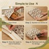 Fruzmzk Reusable Beeswax Bread Bag Sourdough Storage 17 x 13