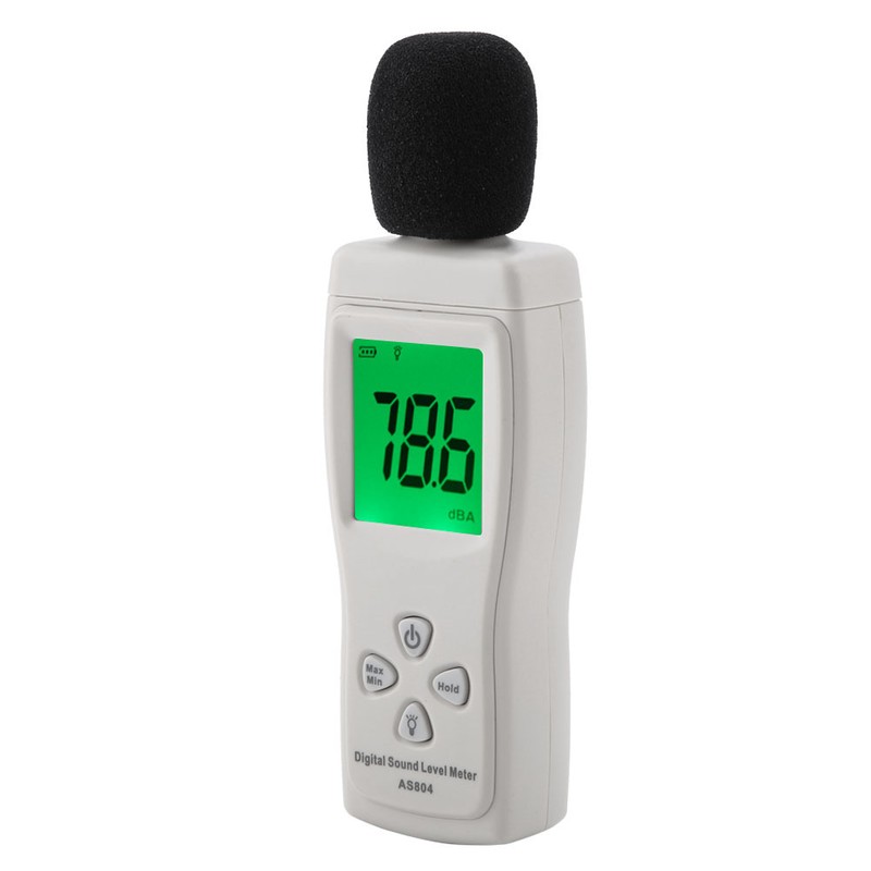 SMART SENSOR AS804 Digital Sound Level Meter Testing Monitor 30-130dBA