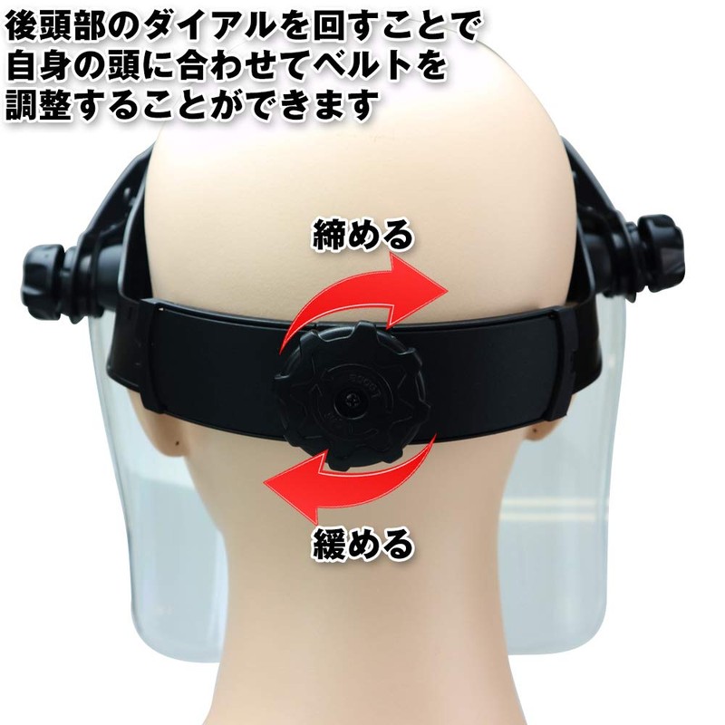GREE-S Work Face Guard Protective Helmet for Adults, Unisex, Disaster