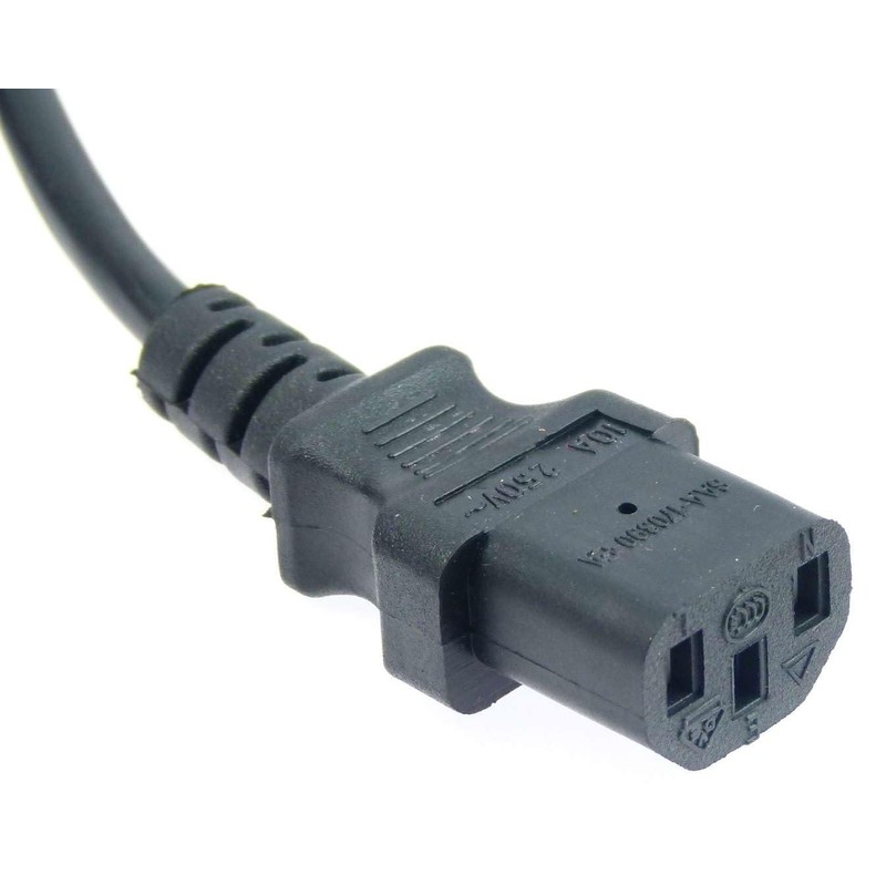 Adam Hall 5 m IEC Power Cable Black 3 x