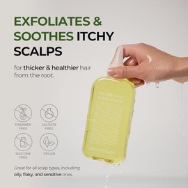 STEAMBASE Tea Tree Scalp Treatment | Purifies and Exfoliates Oily Scalp | Natural BHA & Tea Tree | Removes Odor & Buildup | Hypoallergenic Exfoliator,