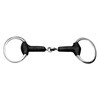 Korsteel Soft Rubber Jointed Eggbutt Snaffle Bit, 5"