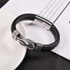 GBTBYS Gifts for Boy Braided Leather Infinite Bracelet for Son