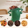 GUAOOYY Canister with Attitude, 27OZ Plastic Coffee Canister with Lid,