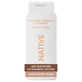 Native Gel De Baño De Edición Limitada - Vainilla Tostada Y Miel - Sin Sulfatos - 18 Fl Oz