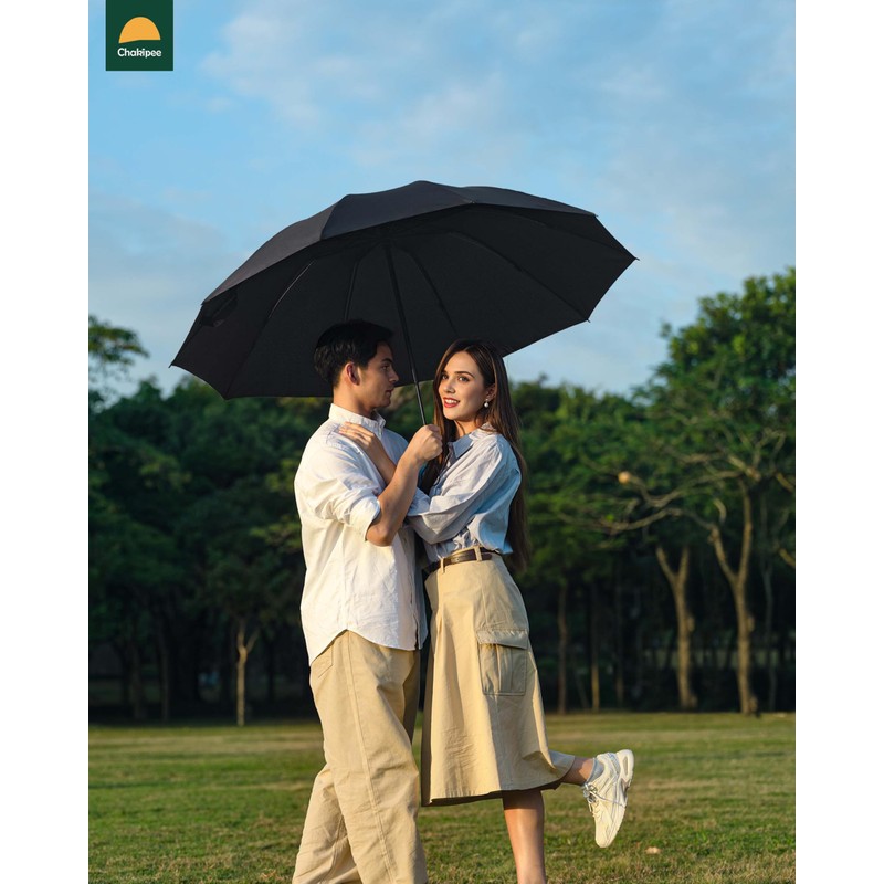 Chakipee Windproof Travel for Men and Women 25 Inch Reverse